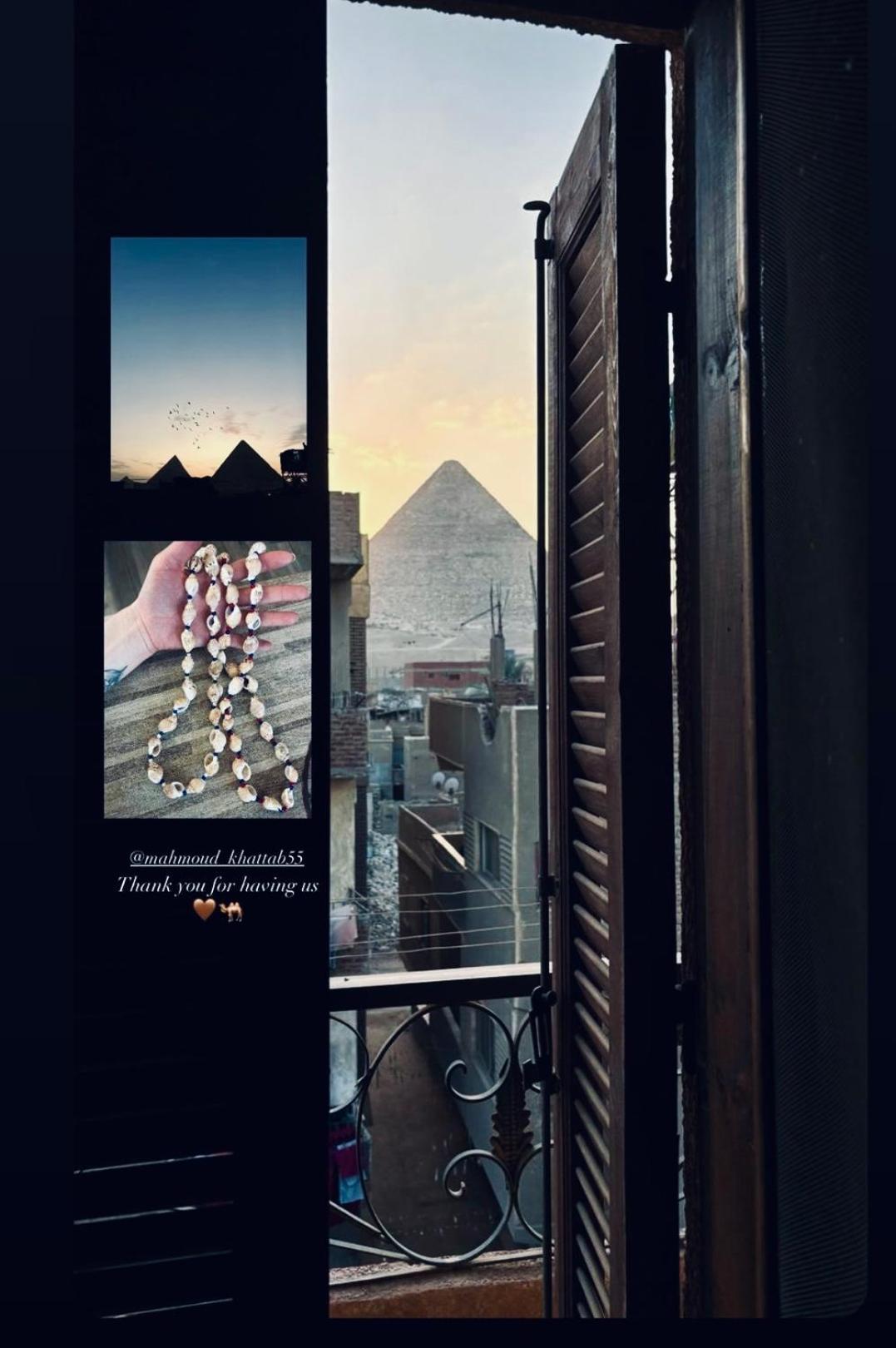 Appartement Horus Pyramids View à Le Caire Extérieur photo
