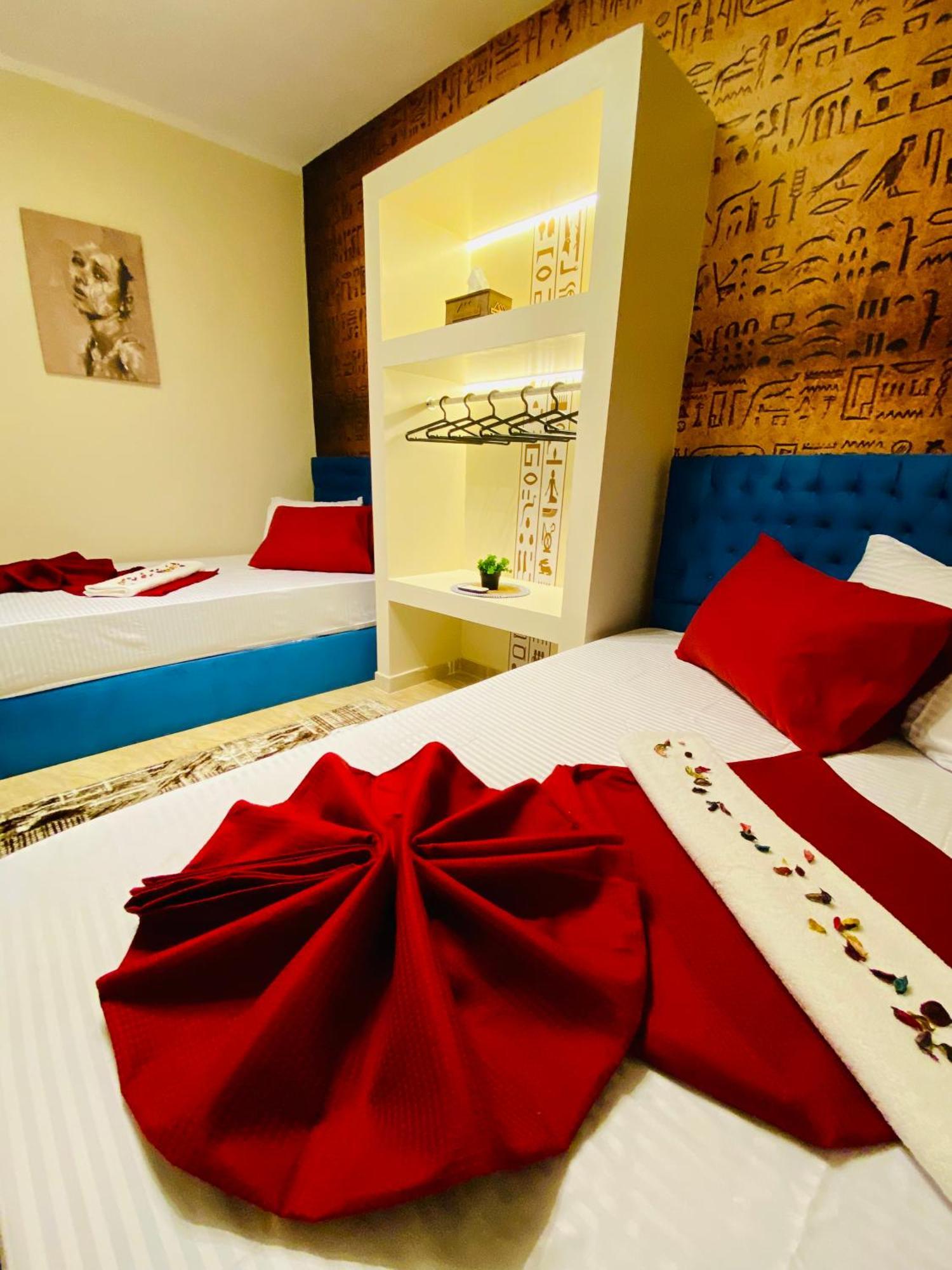 Appartement Horus Pyramids View à Le Caire Extérieur photo