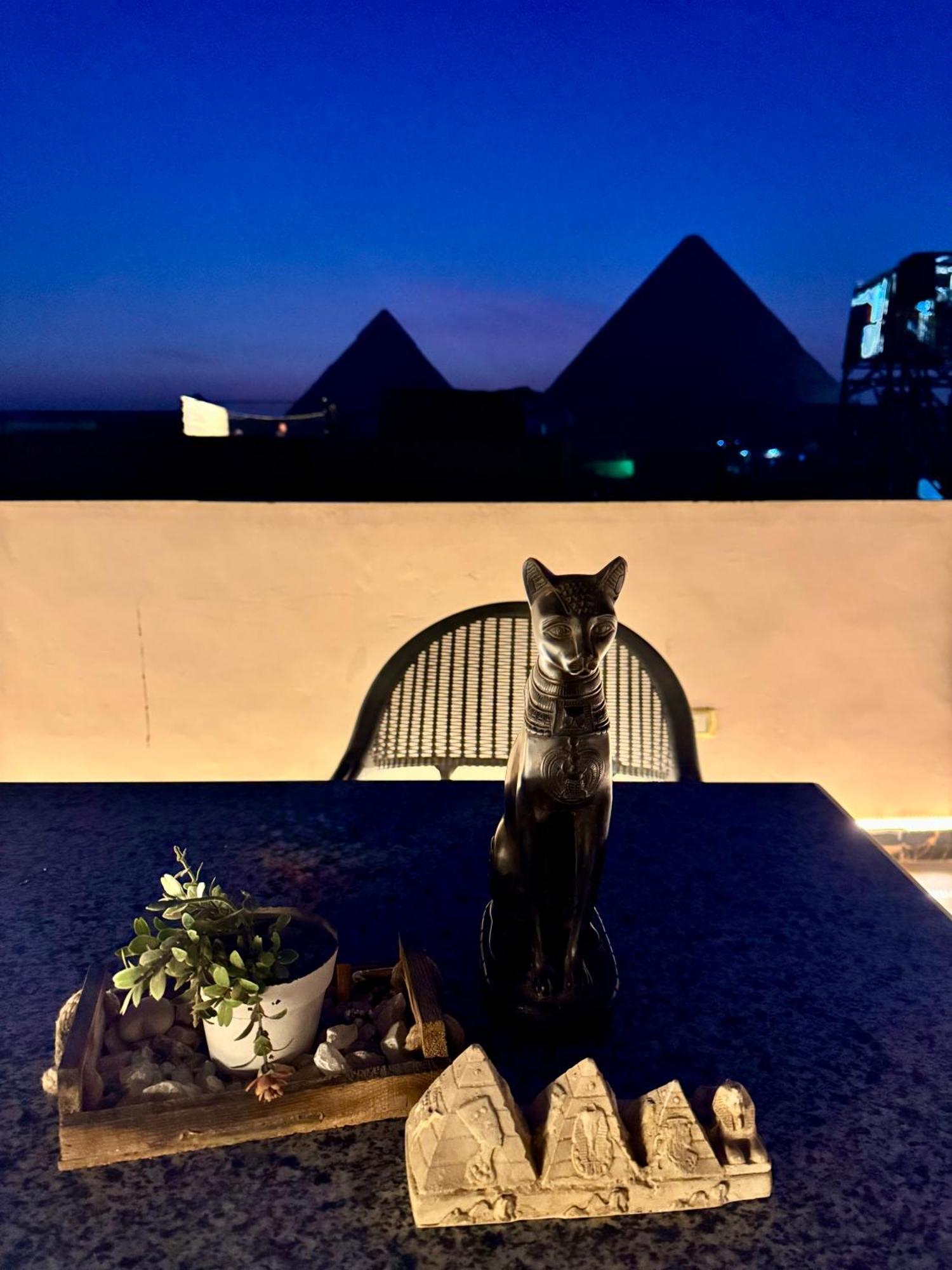 Appartement Horus Pyramids View à Le Caire Extérieur photo