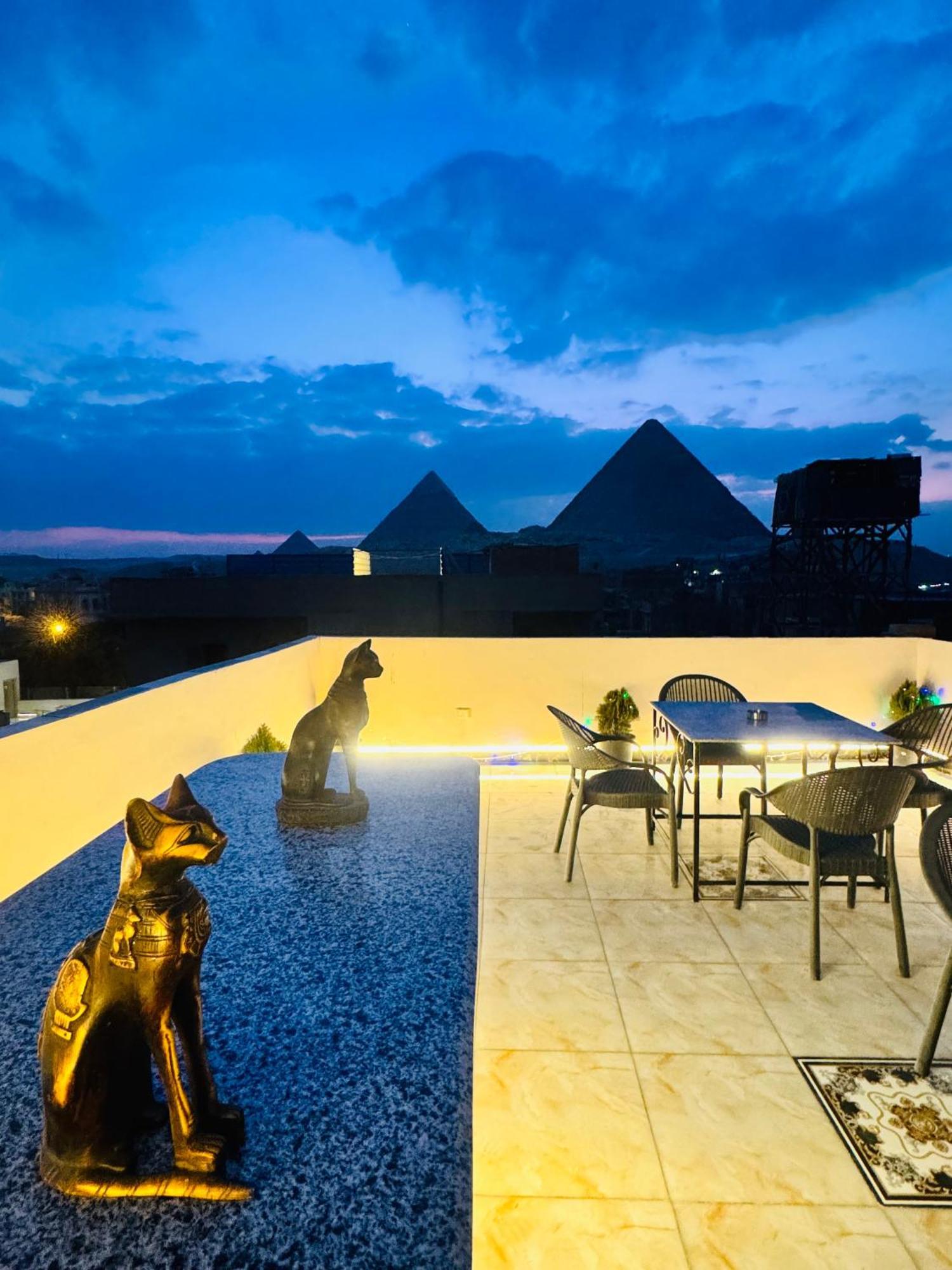 Appartement Horus Pyramids View à Le Caire Extérieur photo