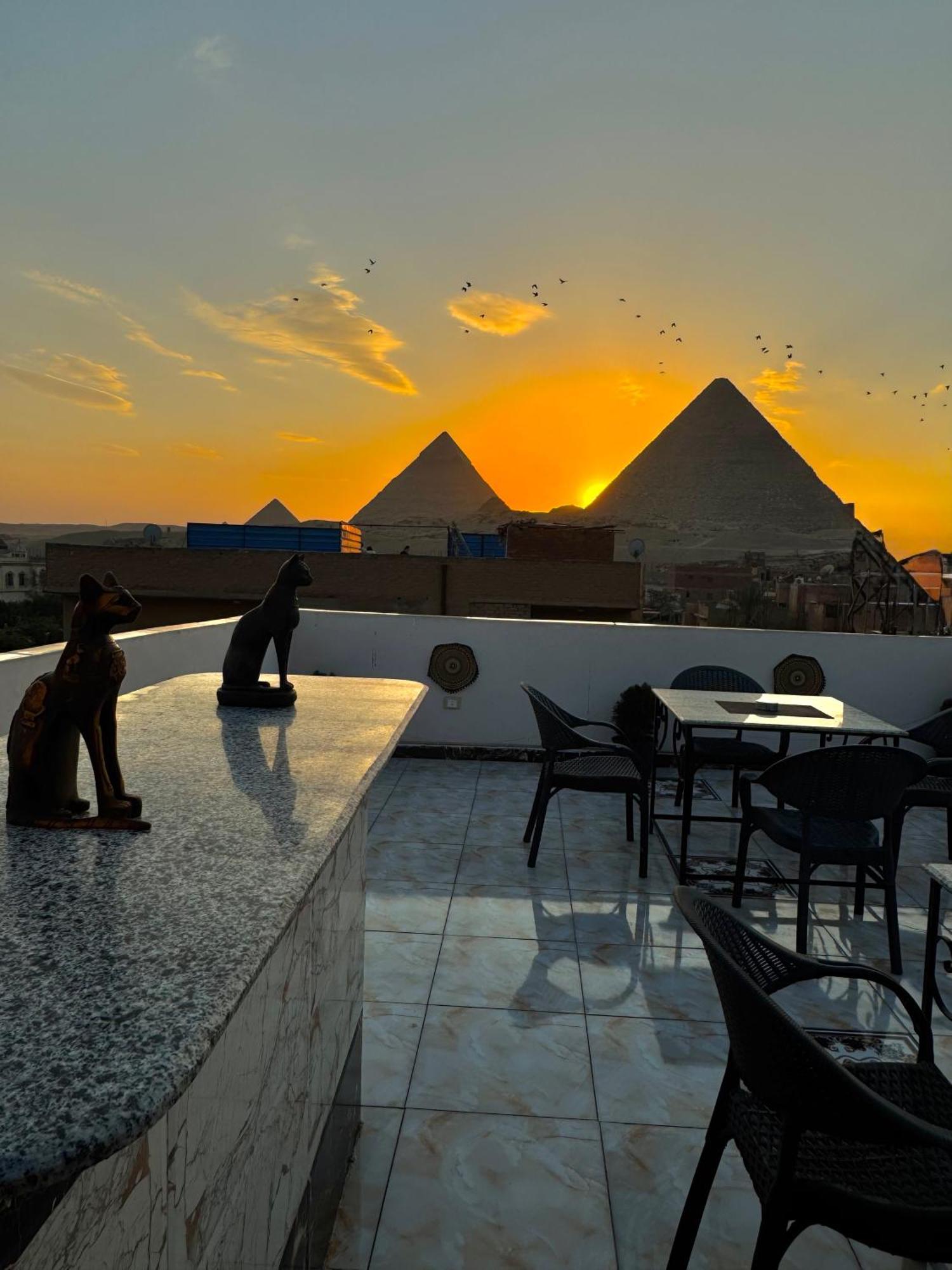 Appartement Horus Pyramids View à Le Caire Extérieur photo