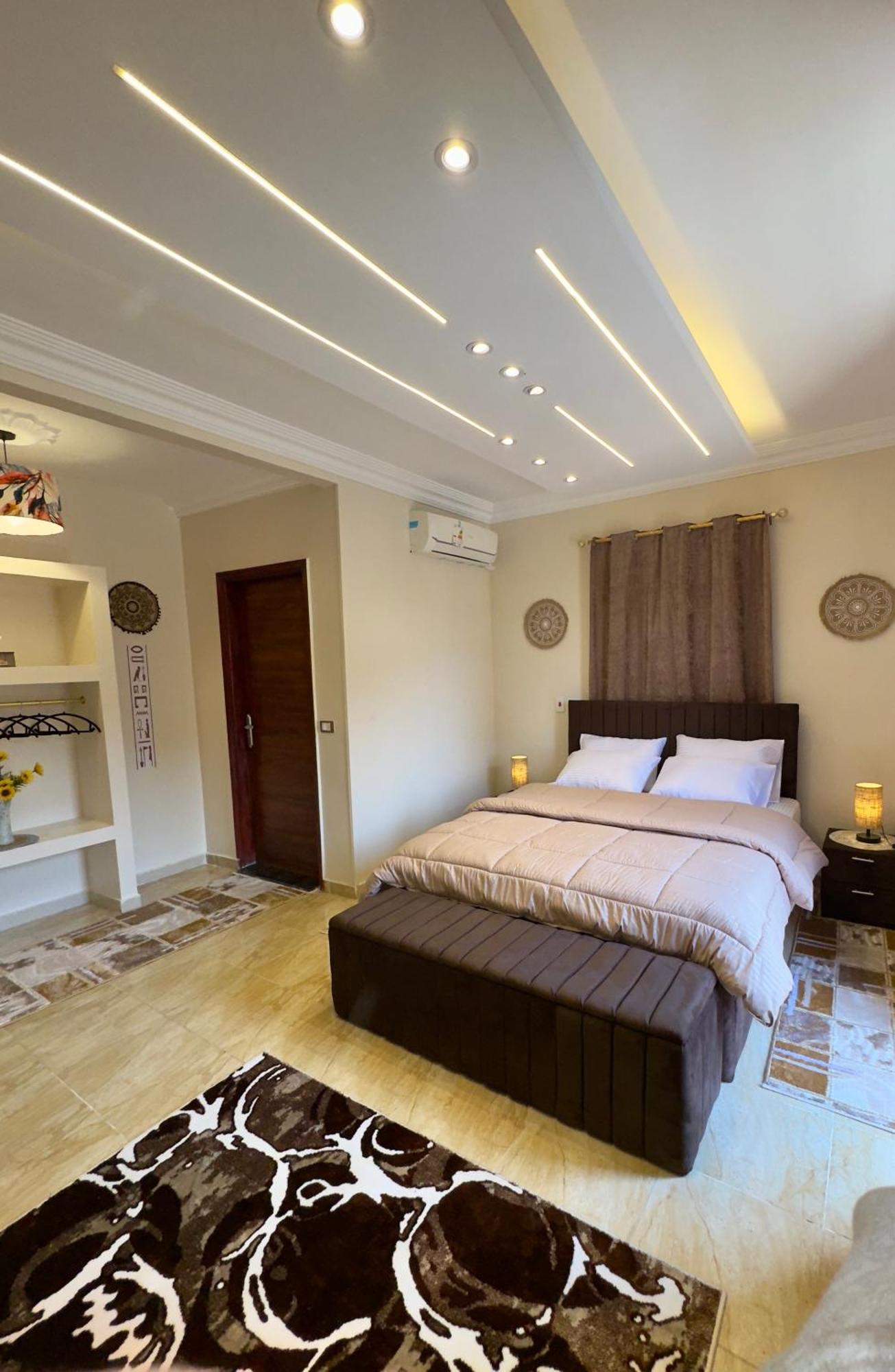 Appartement Horus Pyramids View à Le Caire Extérieur photo